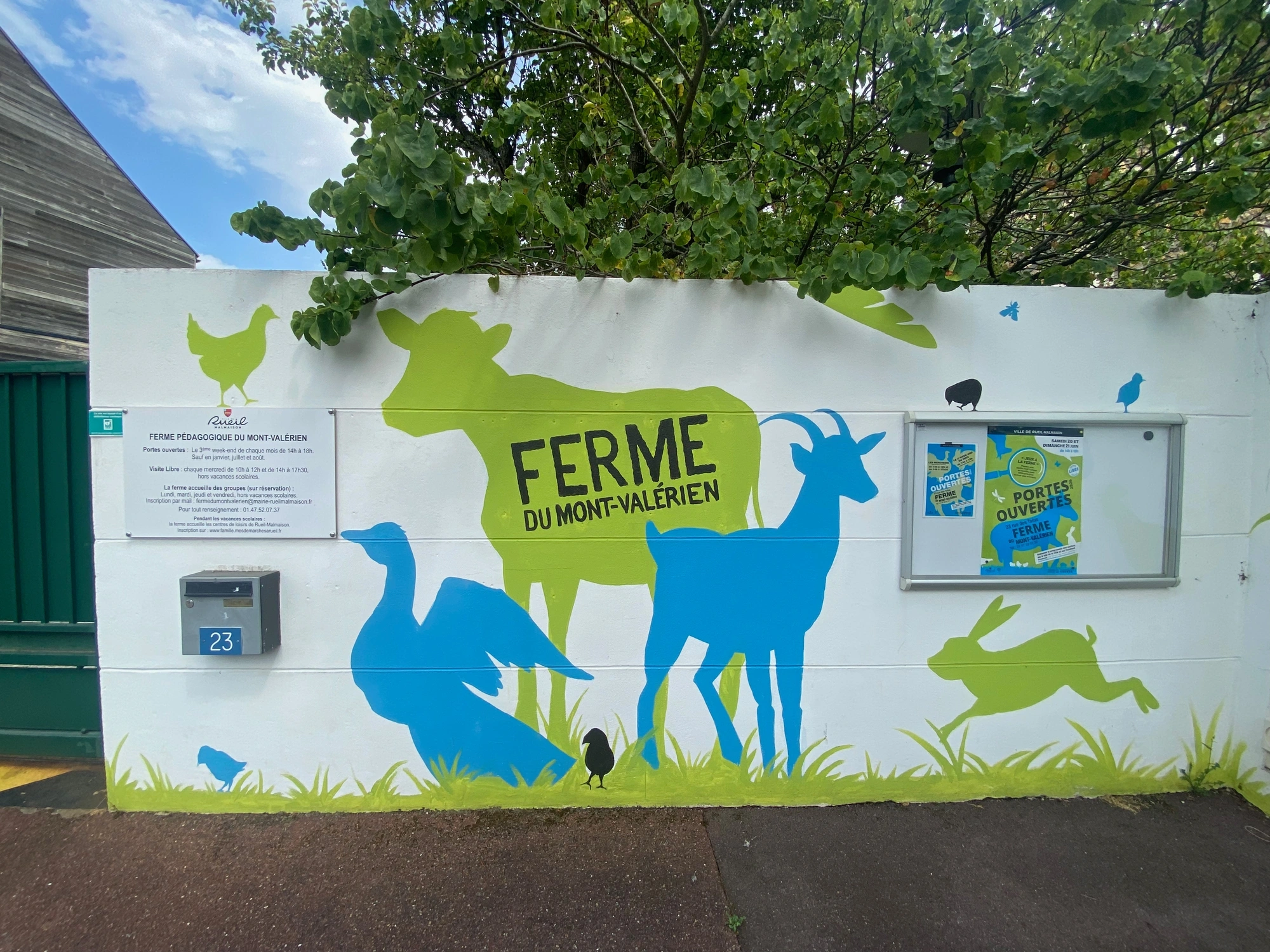 La Ferme pédagogique du Mont-Valérien à Rueil-Malmaison par Sarah Bendib