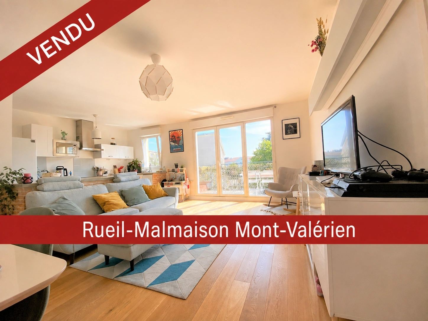 Vente d'un appartement avec balcon à Rueil-Malmaison au Mont-Valérien par Sarah Bendib