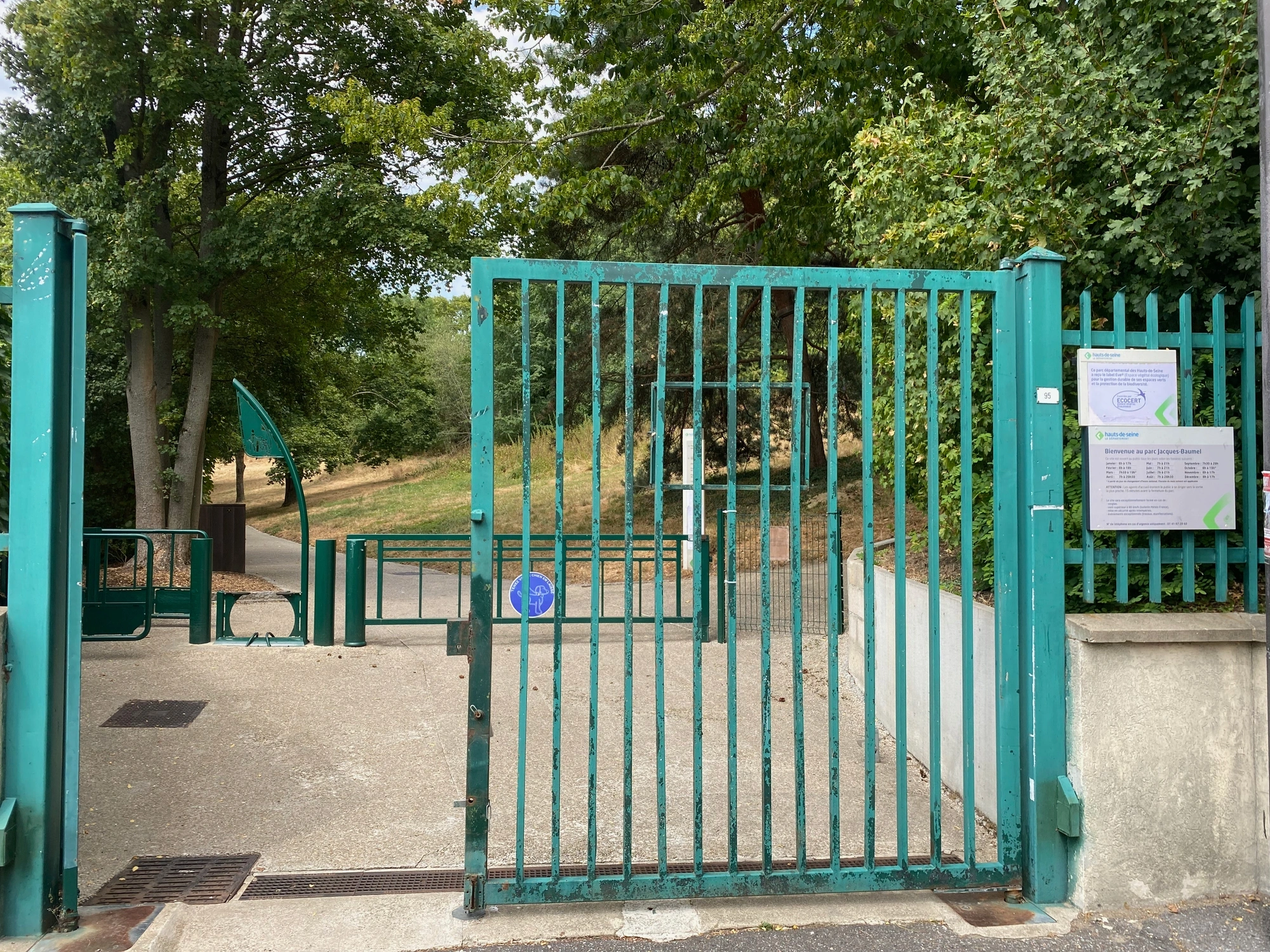 Le Parc Jacques Baumel au Mont-Valérien à Rueil-Malmaison par Sarah Bendib