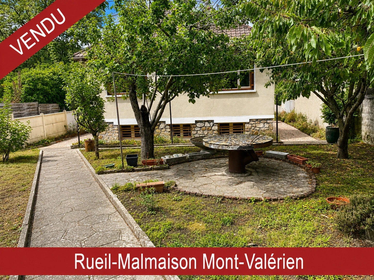 Valeur immobilière d'un pavillon vendu à Rueil-Malmaison au Mont-Valérien par Sarah Bendib