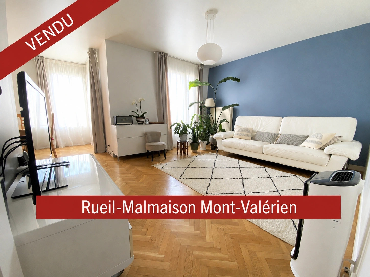 Appartement 4 pièces vendu au Mont-Valérien à Rueil-Malmaison
