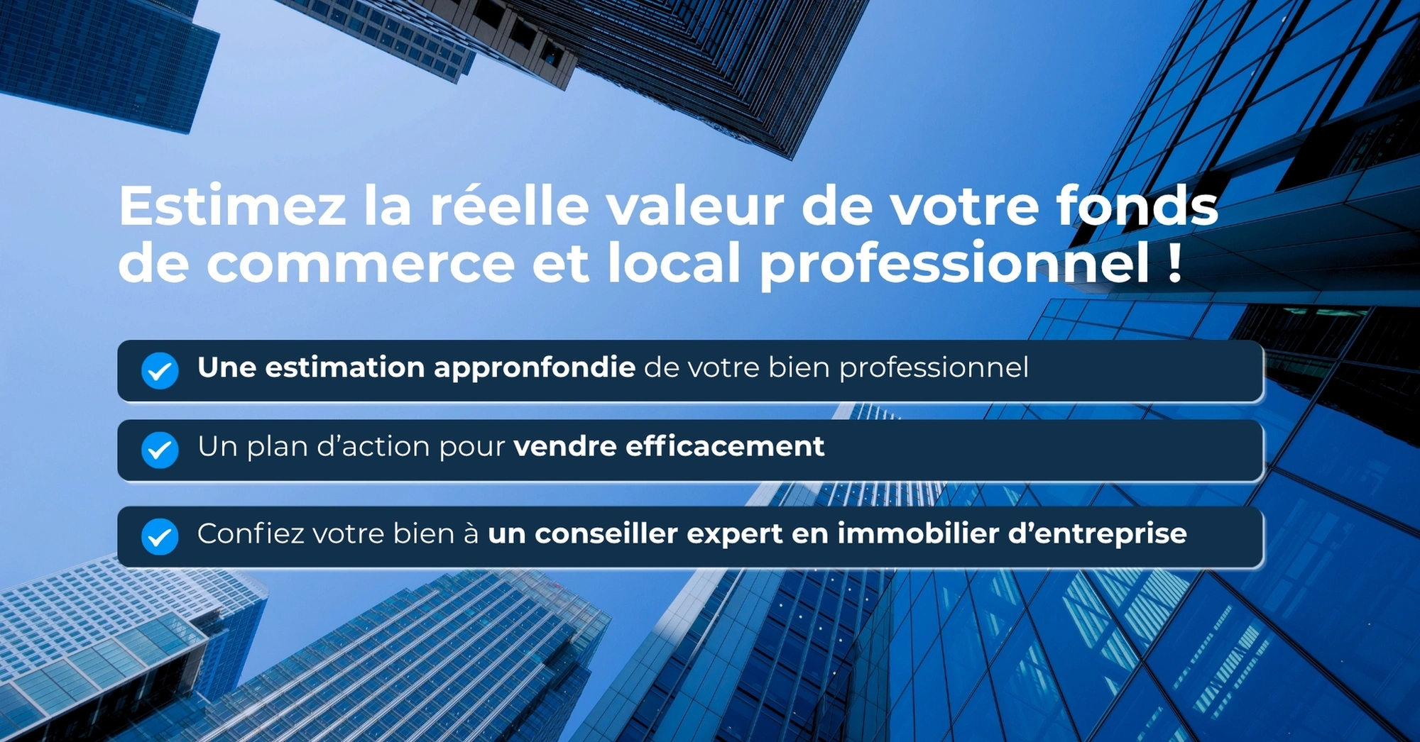 Vendez votre bien commercial !