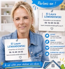 Conseillère en immobilier Capifrance, je vous accompagne dans votre projet immobilier à QUESNOY-SUR-DEÛLE, WAMBRECHIES et les environs.