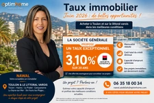 Taux immobilier : une belle opportunité pour les acheteurs sur Toulon 83000