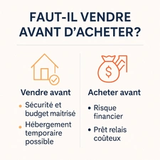 Faut-il vendre avant d’acheter ? Le bon timing immobilier