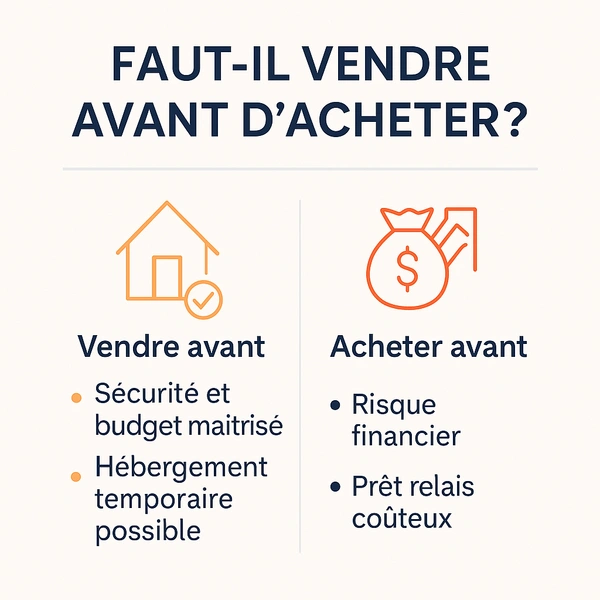 Faut-il vendre avant d’acheter ? Le bon timing immobilier