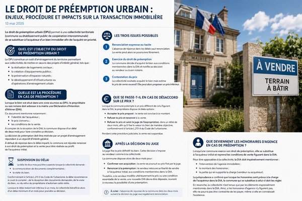 Le droit de préemption Urbain