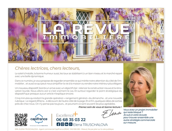 La Revue Immobilière by Elena N°16 - 2026