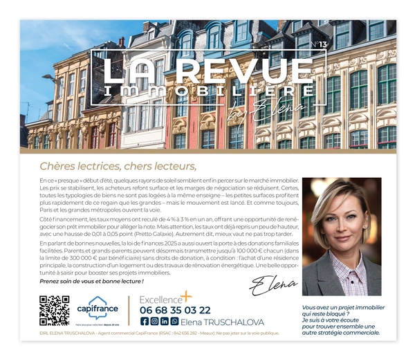 LA REVUE IMMOBILIERE by Elena N°13 - 2025