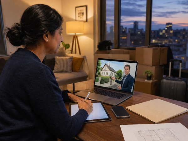 Vendre sa maison à distance suite à une mutation professionnelle