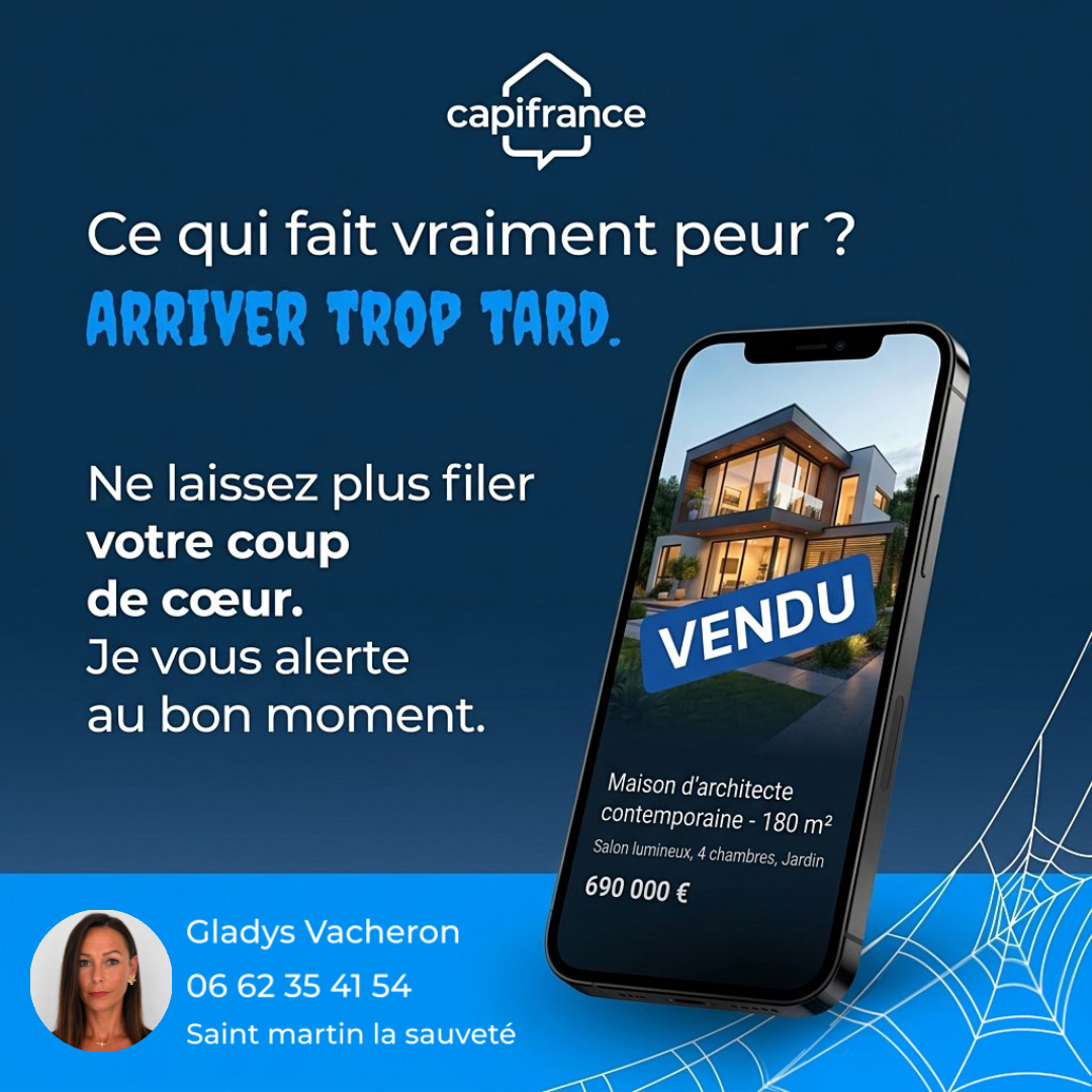 🎃 La seule peur en immobilier ? PASSER À CÔTÉ DE LA MAISON DE SES RÊVES !  👻🏡