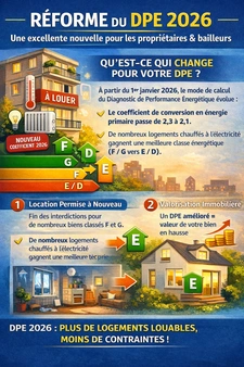 La Réforme du DPE 2026 - expliquée