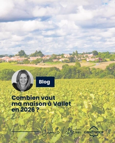 Combien vaut ma maison à Vallet en 2026 ?