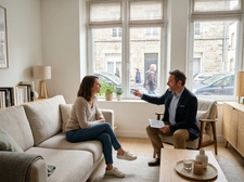 How to sell a dark, overlooked ground-floor apartment?