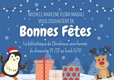 FERMETURE BIBLIOTHEQUE DE CHINDRIEUX