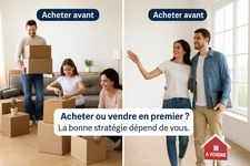 Vendre avant d’acheter ou acheter avant de vendre ?