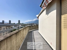 Grenoble Île Verte, 2 pièces de 52 m² avec balcon panoramique au dernier étage