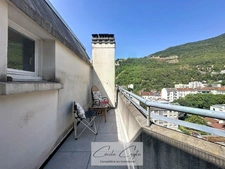 Grenoble Île Verte, 2 pièces de 52 m² avec balcon panoramique au dernier étage