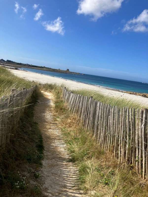 Dpt Finistère (29), à vendre Plouguerneau  Maison Pêcheur T5 de 110 m² - Terrain de 1731 m² 