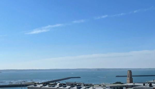 Dpt Finistère (29), à vendre BREST Triangle D'Or Vue Rade appartement T6 de 226.34m² Terrasse 40m²