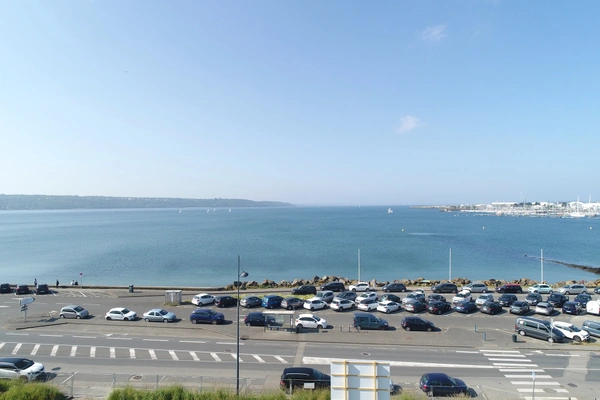 Dpt Finistère (29), à vendre BREST Moulin Blanc Vue Rade appartement T5 de 149.89m² Terrasse 59m²