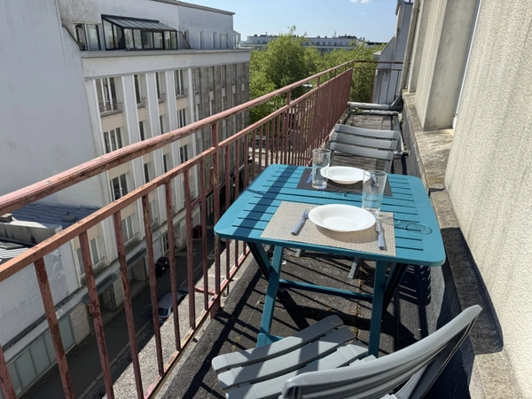 Appartement à vendre BREST Exclusivité – 4 studios – hyper centre liberté / mairie Balcon Terrasse
