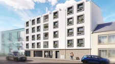 Dpt Finistère (29), à vendre BREST LAMBEZELLEC Appartement T2 de 42.59 m² - Balcon  