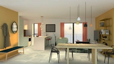 Dpt Finistère (29), à vendre  LANDERNEAU Appartement T3 92.58m²m² Terrasses 25.40m²
