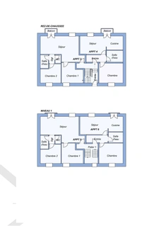 Immeuble de rapport rénové 7 appartements avec beau potentiel de rentabilité à vendre SAINT-CLAUDE (39)