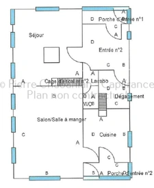 House for sale - 7 rooms - 185 m² living space - 326 m² floor space - 1359 m² land - panoramic view - COLLONGES SOUS SALEVE (74)