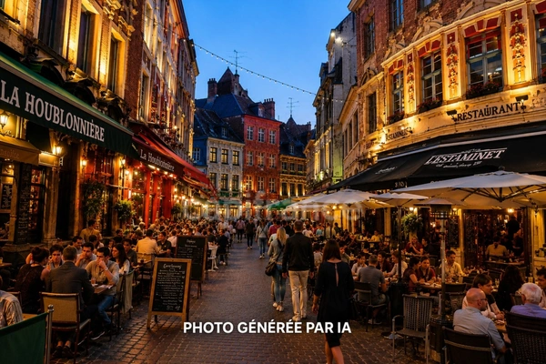 LILLE (59) - Vieux-Lille - Estaminet Licence IV avec terrasse