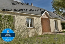 Maison à vendre de PLAIN PIED DE 115 M² DE 6 pièces BONCHAMP LES LAVAL (53)