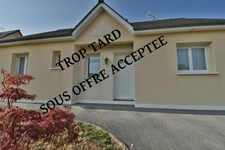 Maison plain-pied BONCHAMP LES LAVAL (53) 5 pièces – 3 chambres – Terrasse – Garage – Équipements récents