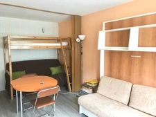 Appartement à vendre 1 pièces LA MONGIE (65) avec balcon, cellier et casier à ski.