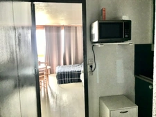 Studio au pied des pistes avec balcon et cellier dans la station de la MONGIE dans les Hautes Pyrénées.  