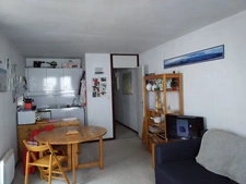 Appartement à vendre 2 pièces LA MONGIE (65), avec cellier, casier à ski, terrasse, et parking intérieur.