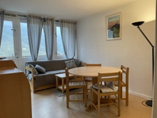 Appartement à vendre 2 pièces LA MONGIE (65) avec balcon, cellier, casier à ski et parking intérieur.