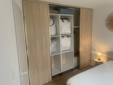 Appartement à vendre 2 pièces LA MONGIE (65) avec balcon, cellier, casier à ski et parking intérieur.