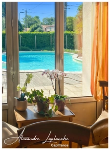 Dpt Tarn et Garonne (82), for sale MONTAUBAN quartier Beausoleil 8-room house 175 m² with swimming pool and garden 1000m²
