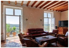 Dpt Tarn et Garonne (82), for sale LAUZERTE stone town house 9 rooms of 205m ² with garden and garage.