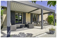 Dpt Tarn et Garonne (82), Maison à vendre 4 pièces avec jardin, garage et pergola bioclimatique à SAINT ETIENNE DE TULMONT.