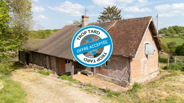 Propriété avec 6ha à vendre 3 pièces TICHEVILLE (61)