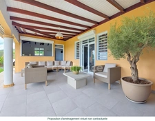 Spacious villa with sea view, 3 bedrooms, potential for expansion – Vieux-Habitants (971)
