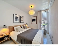Appartement F4 de 74 m² + 25 m² de loggias, Belcourt, Baie-Mahault