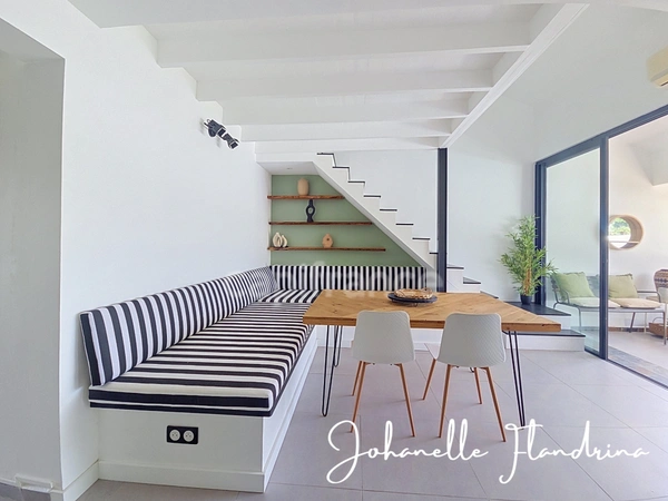 Appt. à louer : T3 Duplex meublé. Vue Mer. Entièrement rénové, Le Gosier