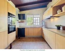 Petit-Bourg – Maison 5 chambres à rénover avec fort potentiel sur terrain constructible de 2 300 m²