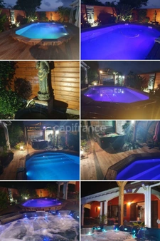 Dpt Guadeloupe (971), for sale SAINT-FRANCOIS, 3 bedroom villa with swimming pools and jacuzzi