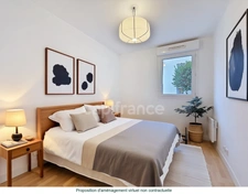 Vendu loué - appartement F3 avec balcon et parkings – Résidence sécurisée avec piscine à Coulommiers (77)