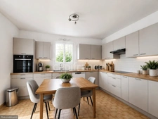 Maison familiale de 131 m² à vendre à Cergy Village – 3 chambres, bureau, jardin et garage