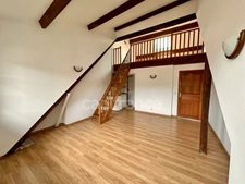 Duplex lumineux à Cergy-Village : Studio avec mezzanine de 43 m² au sol, dernier étage & vue dégagée